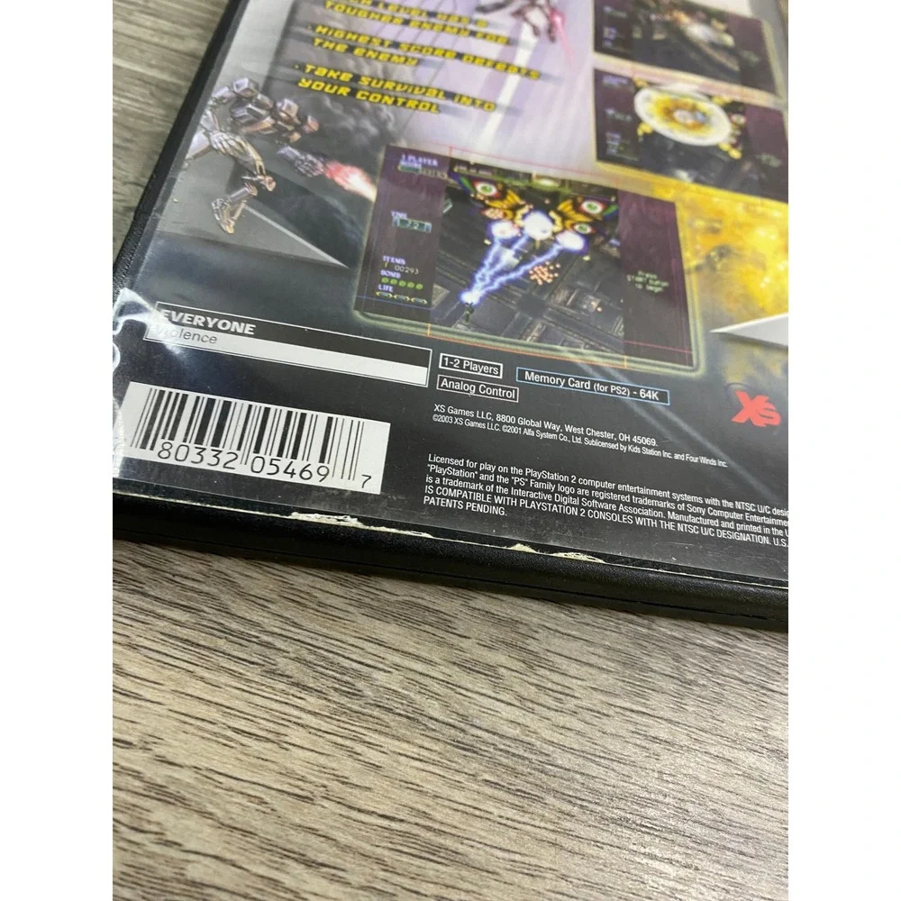 Mobile Light Force 2 Sony PlayStation 2 PS2 Case‎ and Manual Only No Game